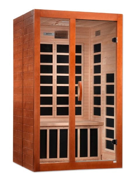 Dynamic Santiago Elite 2-Person Ultra Low EMF FAR Infrared Indoor Sauna | DYN-6209-02 Elite