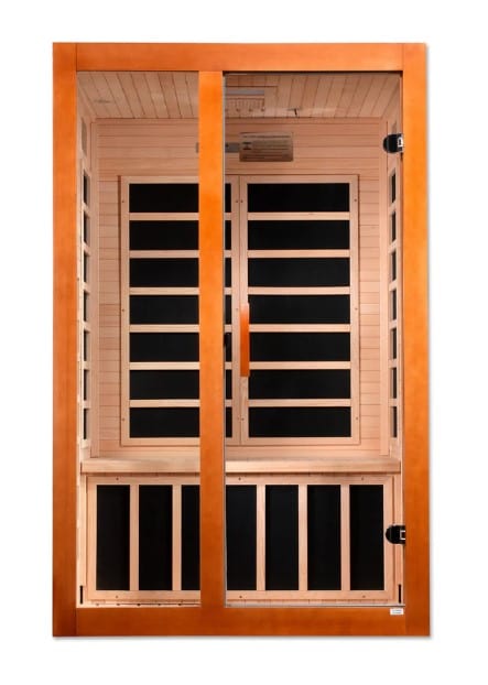 Dynamic Santiago Elite 2-Person Ultra Low EMF FAR Infrared Indoor Sauna | DYN-6209-02 Elite