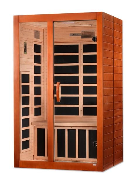 Dynamic Santiago Elite 2-Person Ultra Low EMF FAR Infrared Indoor Sauna | DYN-6209-02 Elite