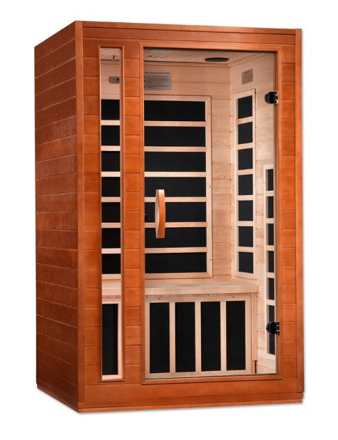 Dynamic Cordoba Elite 2-Person Ultra Low EMF FAR Infrared Indoor Sauna | DYN-6203-01 Elite