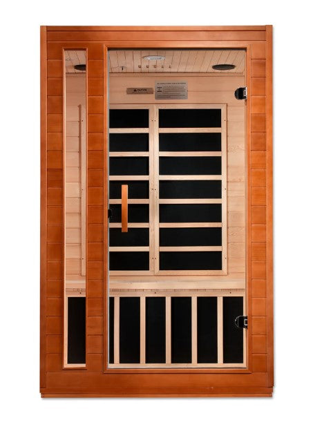 Dynamic Cordoba Elite 2-Person Ultra Low EMF FAR Infrared Indoor Sauna | DYN-6203-01 Elite