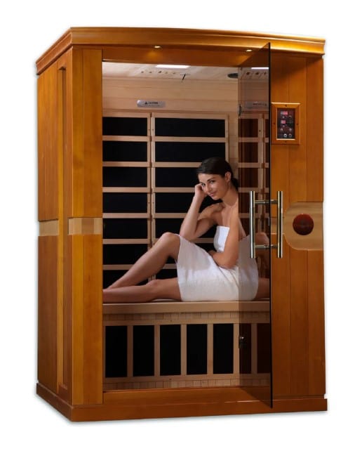 Dynamic Venice Elite 2-Person Ultra Low EMF FAR Infrared Indoor Sauna | DYN-6210-01-Elite