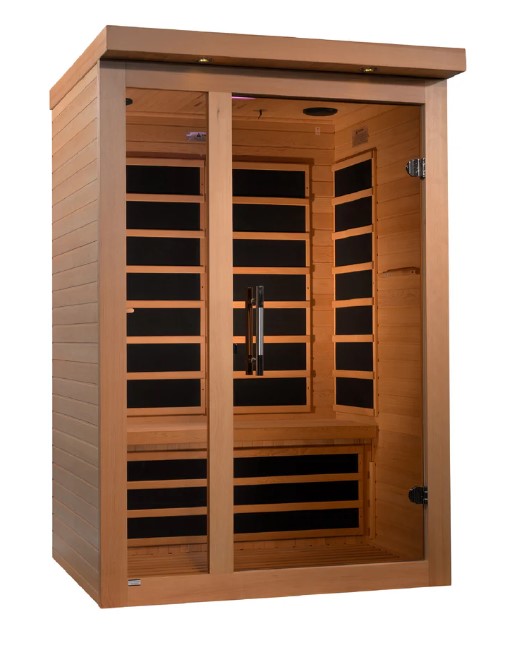 Dynamic Llumeneres 2-Person Ultra Low EMF FAR Infrared Indoor Sauna | DYN-6215-02