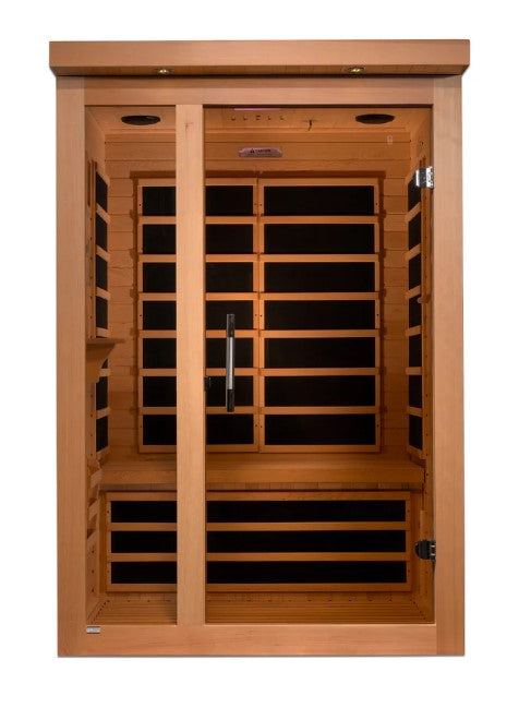 Dynamic Llumeneres 2-Person Ultra Low EMF FAR Infrared Indoor Sauna | DYN-6215-02