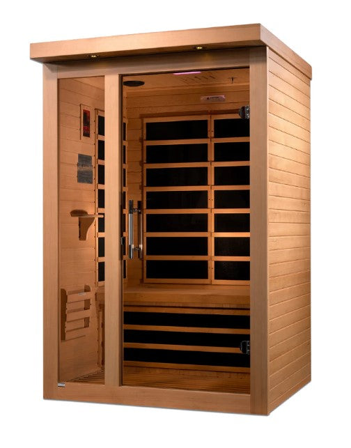 Dynamic Llumeneres 2-Person Ultra Low EMF FAR Infrared Indoor Sauna | DYN-6215-02