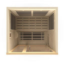 Dynamic Llumeneres 2-Person Ultra Low EMF FAR Infrared Indoor Sauna | DYN-6215-02