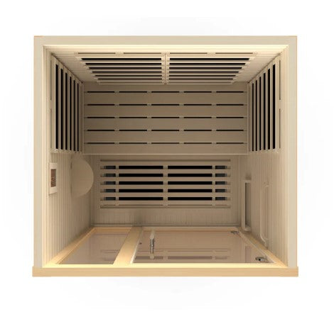 Dynamic Llumeneres 2-Person Ultra Low EMF FAR Infrared Indoor Sauna | DYN-6215-02