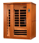 Dynamic Lugano 3-Person Ultra Low EMF FAR Infrared Indoor Sauna | DYN-6336-02 Elite
