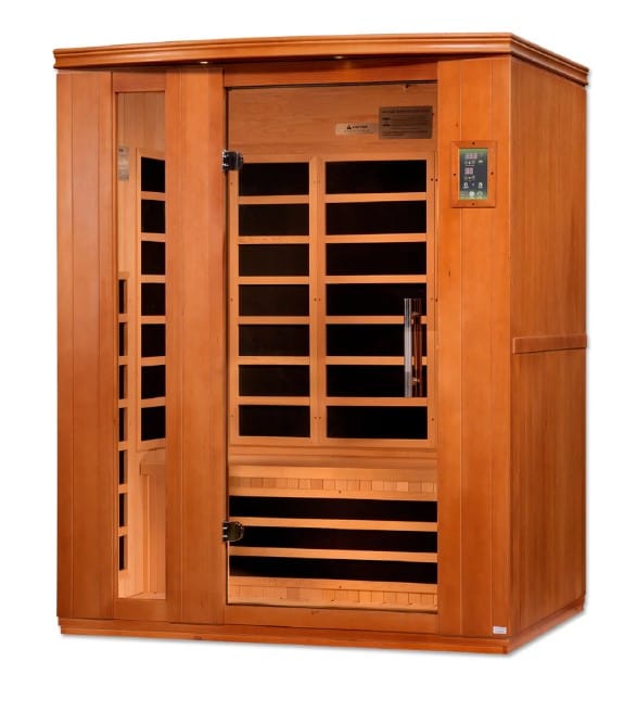 Dynamic Lugano 3-Person Ultra Low EMF FAR Infrared Indoor Sauna | DYN-6336-02 Elite