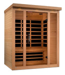 Dynamic Vila 3-Person Ultra Low EMF FAR Infrared Indoor Sauna | DYN-6315-02