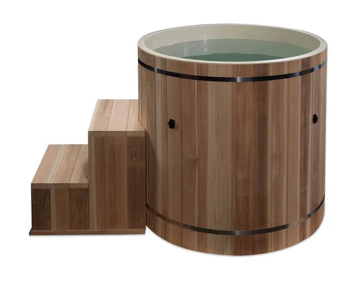 Dynamic Cedar Cold Plunge Barrel