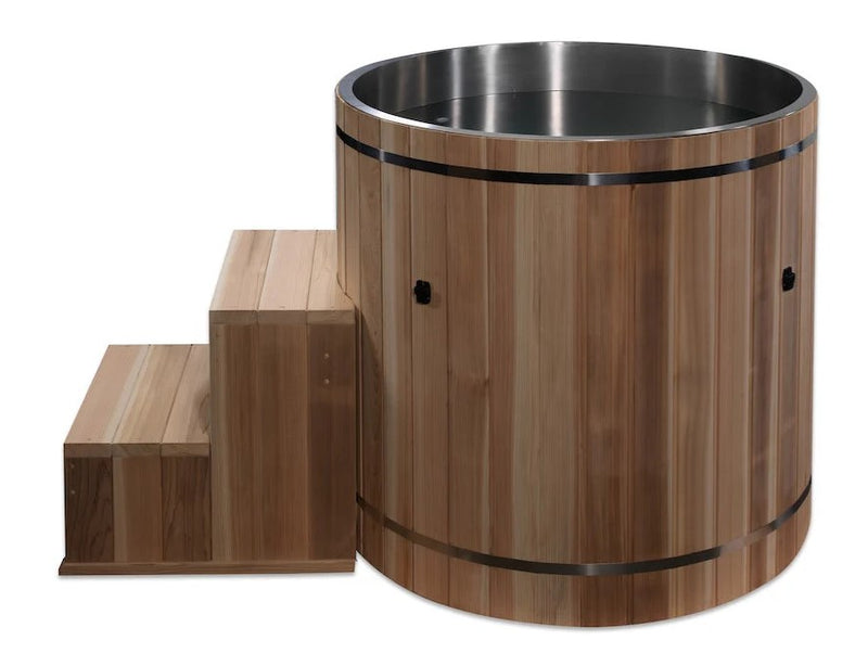 Dynamic Cedar Cold Plunge Barrel