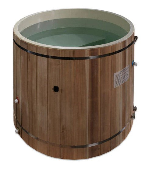 Dynamic Cedar Cold Plunge Barrel