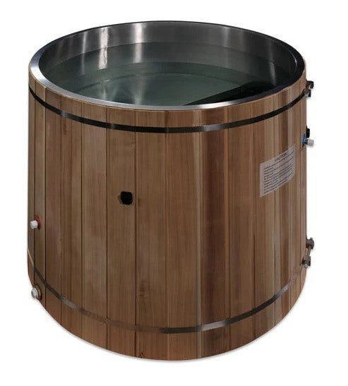 Dynamic Cedar Cold Plunge Barrel