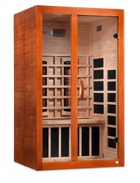 Dynamic Santiago 2-Person Full Spectrum Near Zero EMF FAR Infrared Indoor Sauna | DYN-6209-03 FS