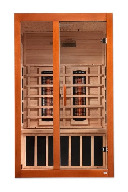 Dynamic Santiago 2-Person Full Spectrum Near Zero EMF FAR Infrared Indoor Sauna | DYN-6209-03 FS