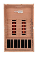 Dynamic Santiago 2-Person Full Spectrum Near Zero EMF FAR Infrared Indoor Sauna | DYN-6209-03 FS