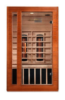 Dynamic Cordoba 2-Person Near Zero EMF Full Spectrum Infrared Indoor Sauna | DYN-6203-02 FS