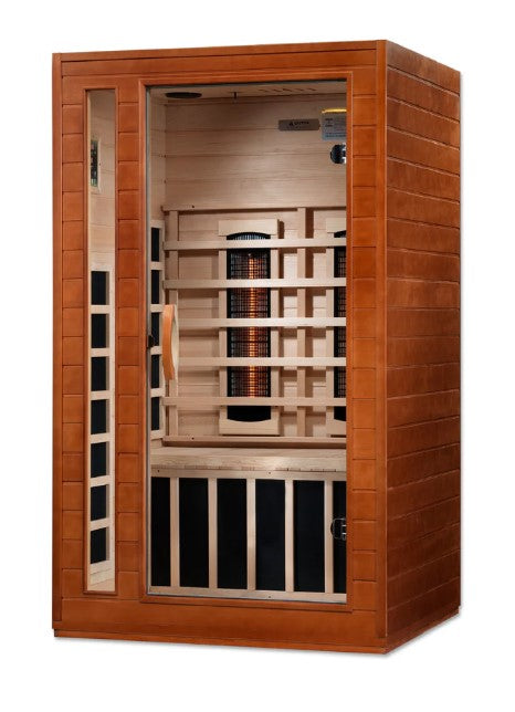 Dynamic Cordoba 2-Person Near Zero EMF Full Spectrum Infrared Indoor Sauna | DYN-6203-02 FS