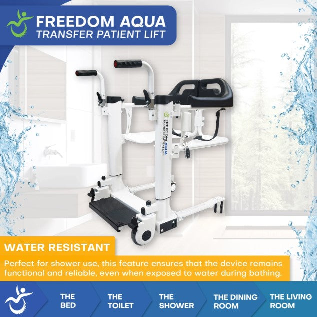 Freedom Aqua Shower Patient Transfer Lift