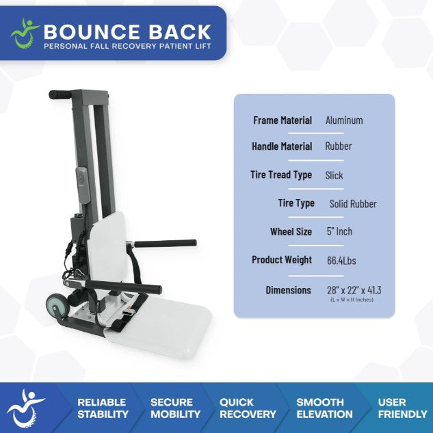 Bounce Back Fall Recovery Sit to Stand Patient Lift