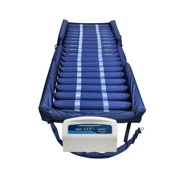 Proactive Medical Protekt Aire 8600AB Low Air Loss/Alternating Pressure Bariatric Mattress System with "Raised Side Air Bolsters"