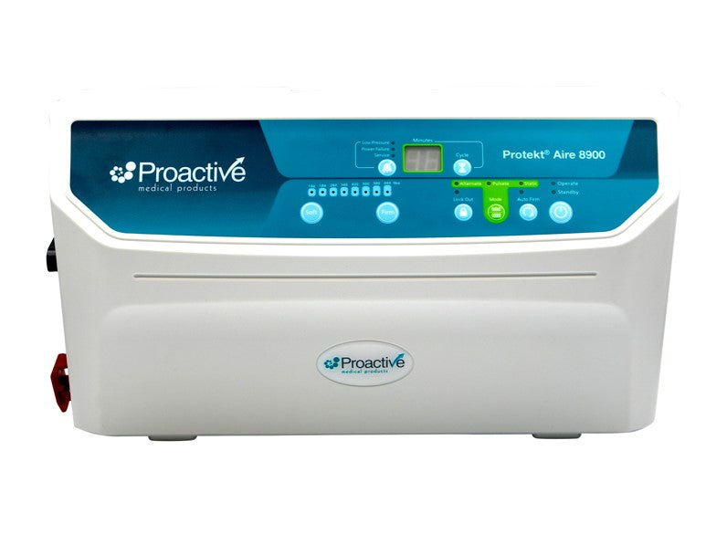 Proactive Medical Protekt Aire 8900 Low Air Loss/Alternating Pressure and Pulsation Mattress System with "On Demand Side Air Bolsters"