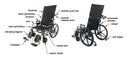 Graham Field Regency 450R Bariatric Reclining Wheelchair
