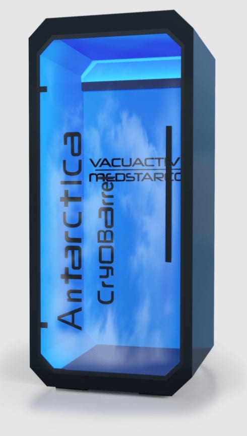 Vacuactivus Antarctica Barrel Electric Cryotherapy Chamber – Full-Body Cold Therapy System