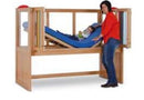 KayserBetten Ida IV Bed: Manual Articulation Safety Bed
