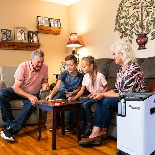 OxyHome 5L Stationary Oxygen Concentrator by OxyGo