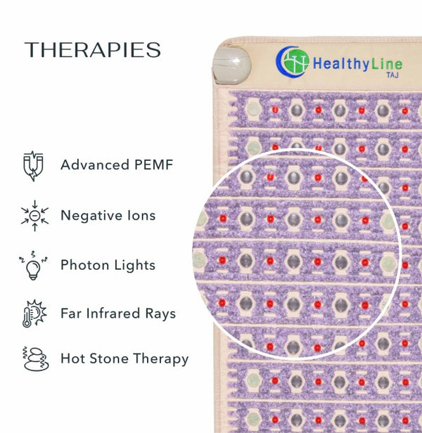 HealthyLine TAJ Series PEMF Far Infrared Heating Mats