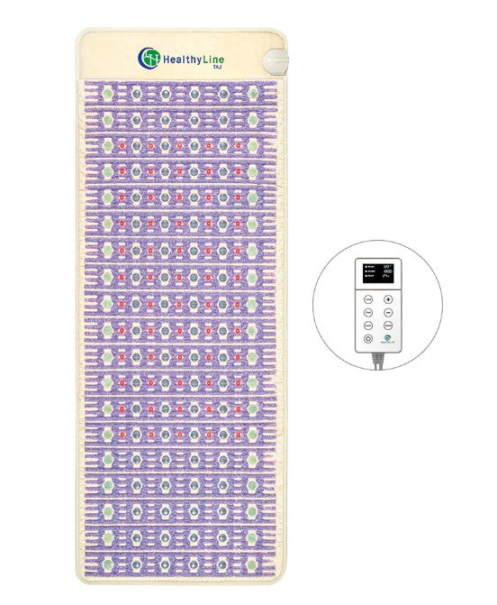 HealthyLine TAJ Bed Series: PEMF & Far-Infrared Heating Therapy Mats