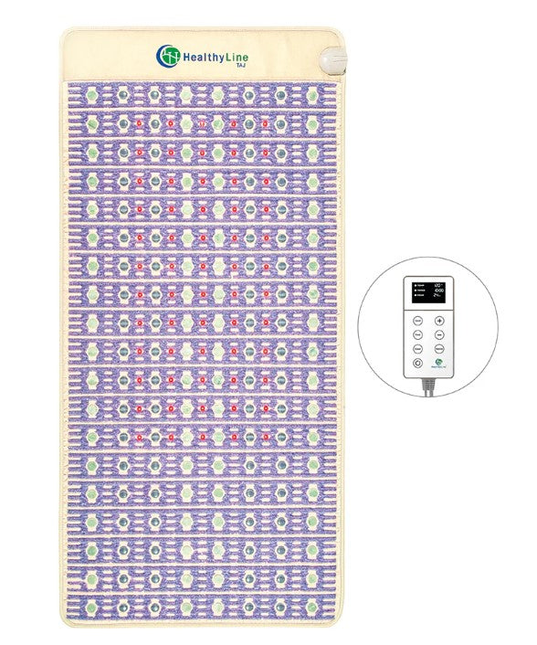 HealthyLine TAJ Bed Series: PEMF & Far-Infrared Heating Therapy Mats
