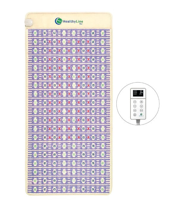 HealthyLine TAJ Bed Series: PEMF & Far-Infrared Heating Therapy Mats