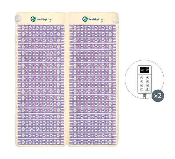 HealthyLine TAJ Bed Series: PEMF & Far-Infrared Heating Therapy Mats