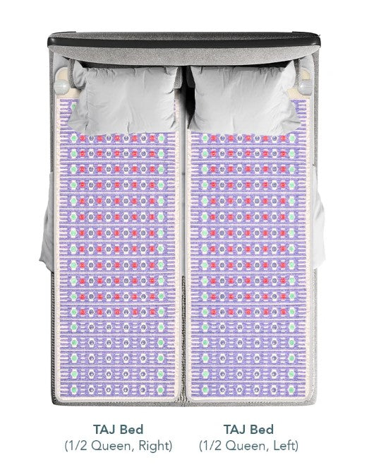 HealthyLine TAJ Bed Series: PEMF & Far-Infrared Heating Therapy Mats