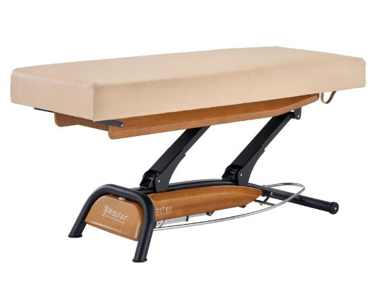 Master Massage Equipment Master Massage Atlas Flat Electric Lift Spa Salon Stationary Bed