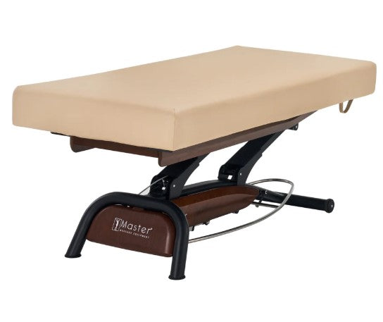 Master Massage Equipment Master Massage Atlas Flat Electric Lift Spa Salon Stationary Bed