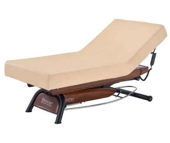 Master Massage Equipment Master Massage Atlas Liftback Electric Lift Spa Salon Stationary Bed