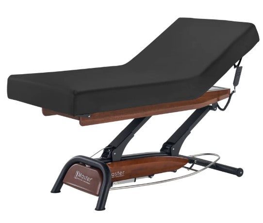 Master Massage Equipment Master Massage Atlas Liftback Electric Lift Spa Salon Stationary Bed