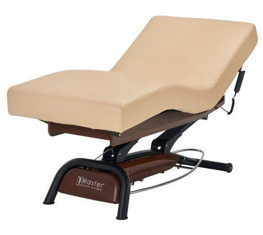 Master Massage Equipment Master Massage Atlas Deluxe Electric Lift Spa Salon Stationary Bed