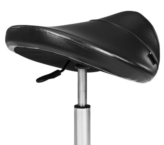 Master Massage Equipment Master Massage Ergonomic Swivel Saddle Stool, Posture Chair with a Durable Pneumatic Hydraulic Lift