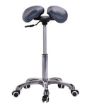 Master Massage Equipment Master Massage Berkeley Ergonomic Posture Saddle Chair-Two-Part Saddle Stool