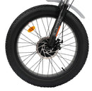 Ecotric Electric Tricycle with Front Basket + Rear Rack