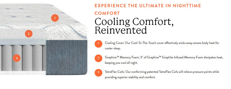 Rize Home Cool Flex Plus 12" Hybrid Mattress