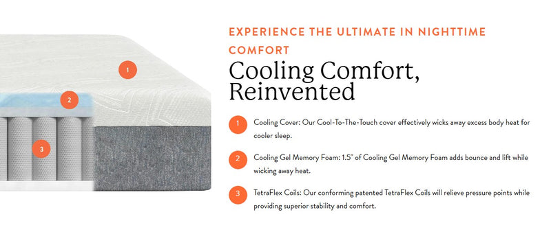 Rize Home Cool Flex 10" Hybrid Mattress