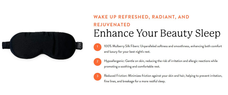 Rize Home Silk Sleep Mask