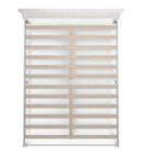 Rize Home Cottage Style Wooden Bed Frame