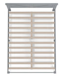 Rize Home Farmhouse Style Wooden Bed Frame